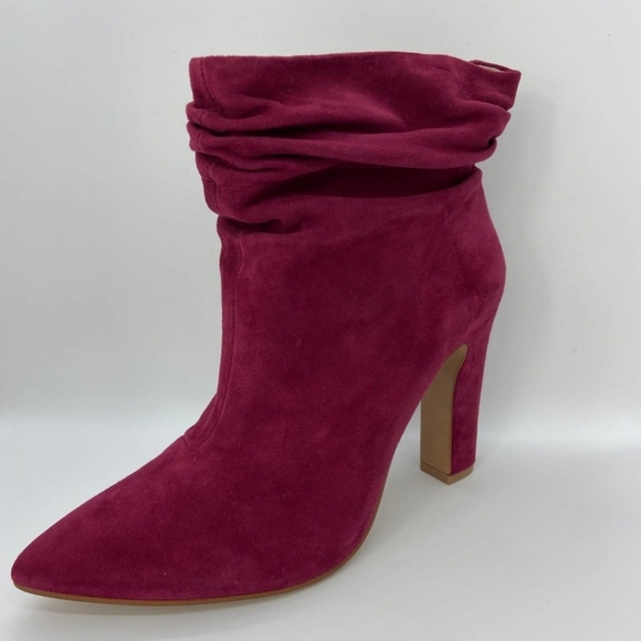Kristin Cavallari Chinese Laundry Kane Ankle Boots Genuine Suede - Picture 1 of 8